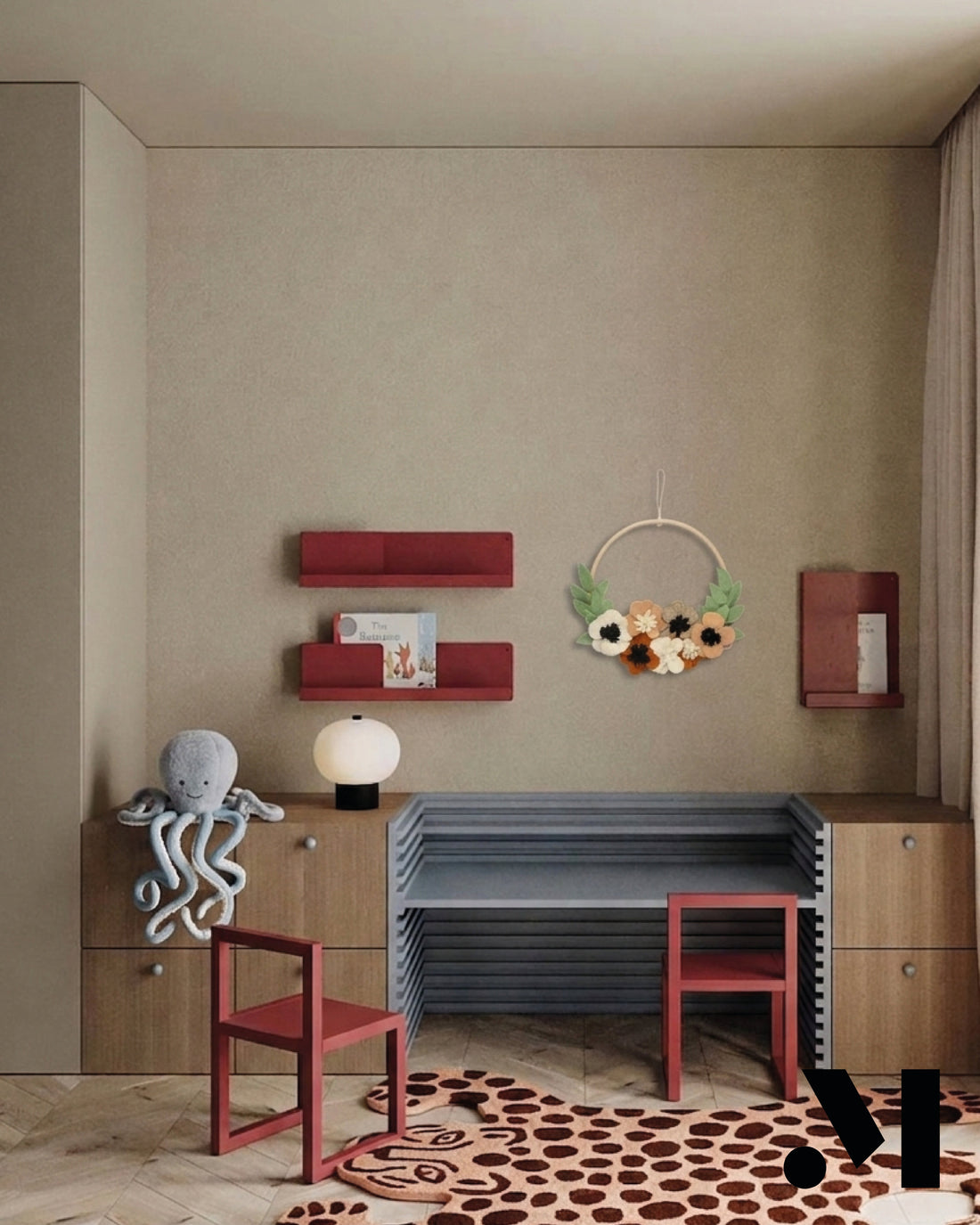Zo richt je een stijlvolle en rustige kinderkamer in