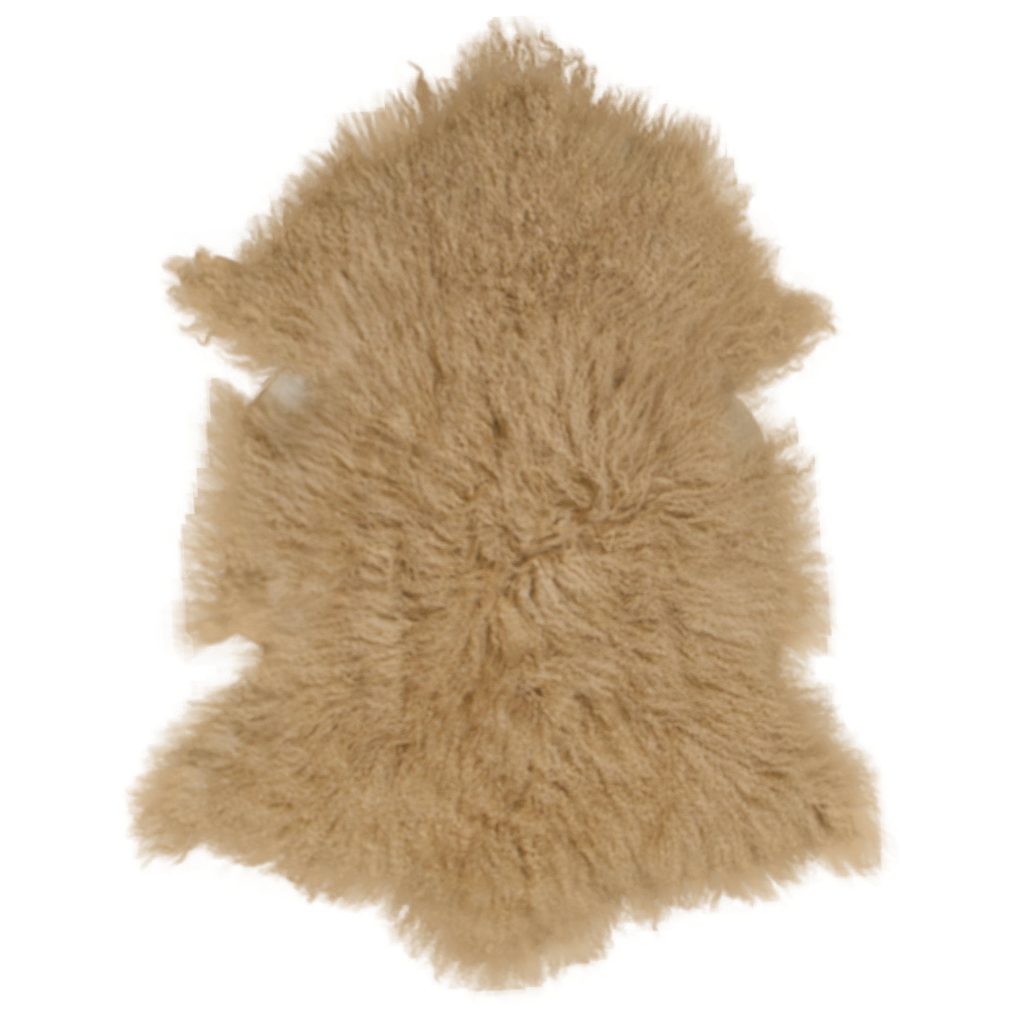 VAN BUREN | TIBET SCHAPENVACHT | CAMEL 90-110 x 60 CM