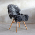 VAN BUREN | TIBET SCHAPENVACHT | NATUUR GRIJS 90-110 x 60 CM