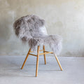 VAN BUREN | TIBET SCHAPENVACHT | TAUPE 90-110 x 60 CM