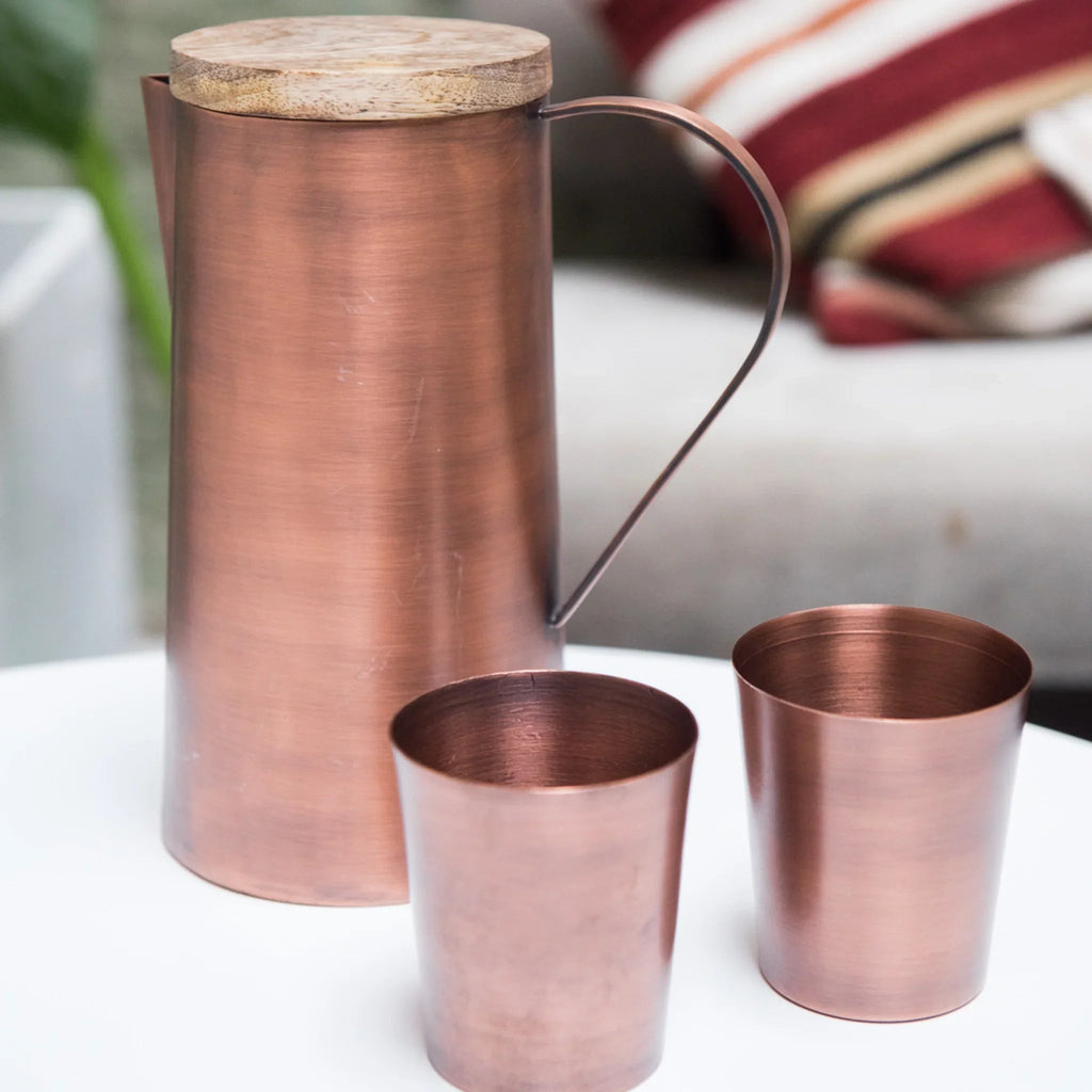 URBAN NATURE CULTURE | MANGAL KOP (SET OF 2) | ANTIQUE COPPER