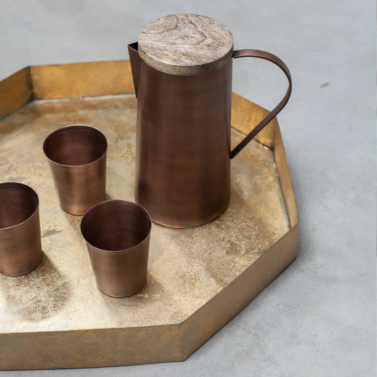 URBAN NATURE CULTURE | MANGAL KOP (SET OF 2) | ANTIQUE COPPER