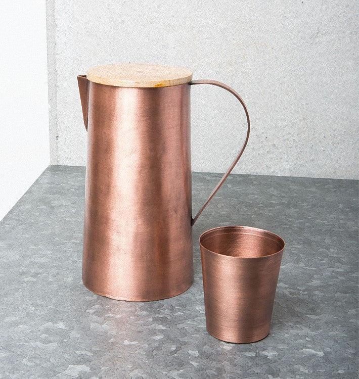 URBAN NATURE CULTURE | WATERKAN MANGAL | ANTIQUE COPPER (15 X 11 X 21 CM)