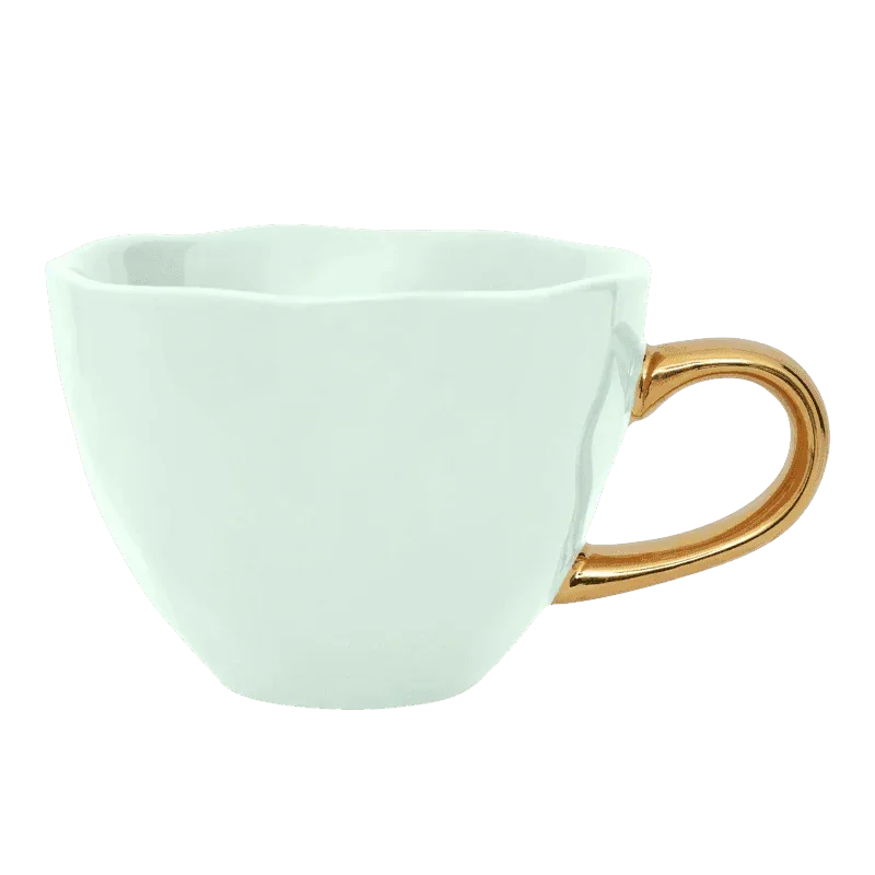 UNC | GOOD MORNING CAPPUCCINO/TEA MOK (SET OF 4) | CELADON Ø 11 CM