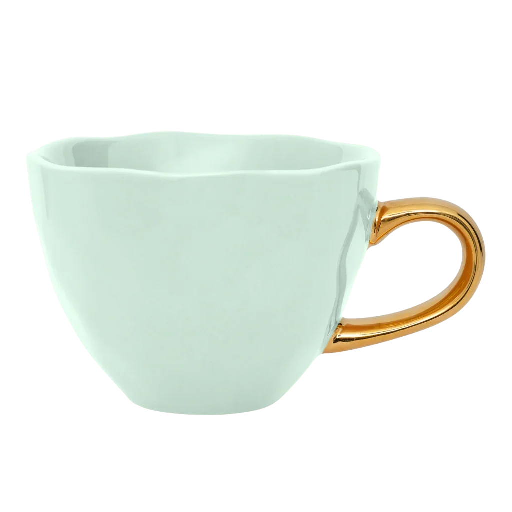 UNC | GOOD MORNING CAPPUCCINO/TEA MOK (SET OF 4) | CELADON Ø 11 CM