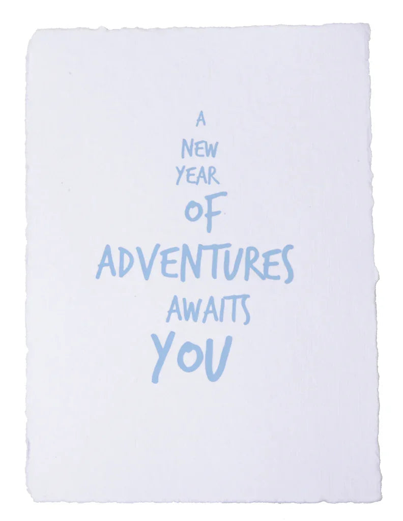 Wish cards with envelope - Adventures (set of 12)