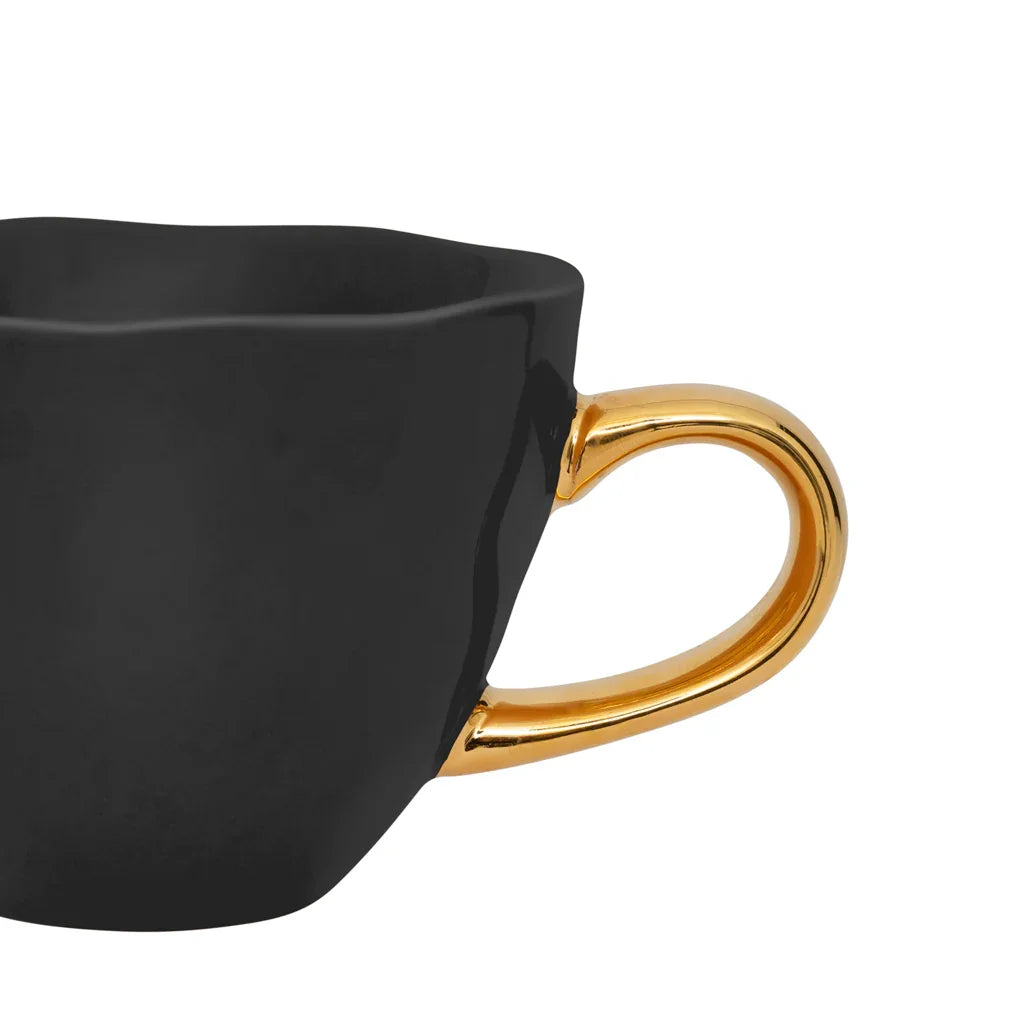 URBAN NATURE CULTURE | GOOD MORNING MOK CAPPUCCINO TEA (SET OF 2) | BLACK Ø 11 CM