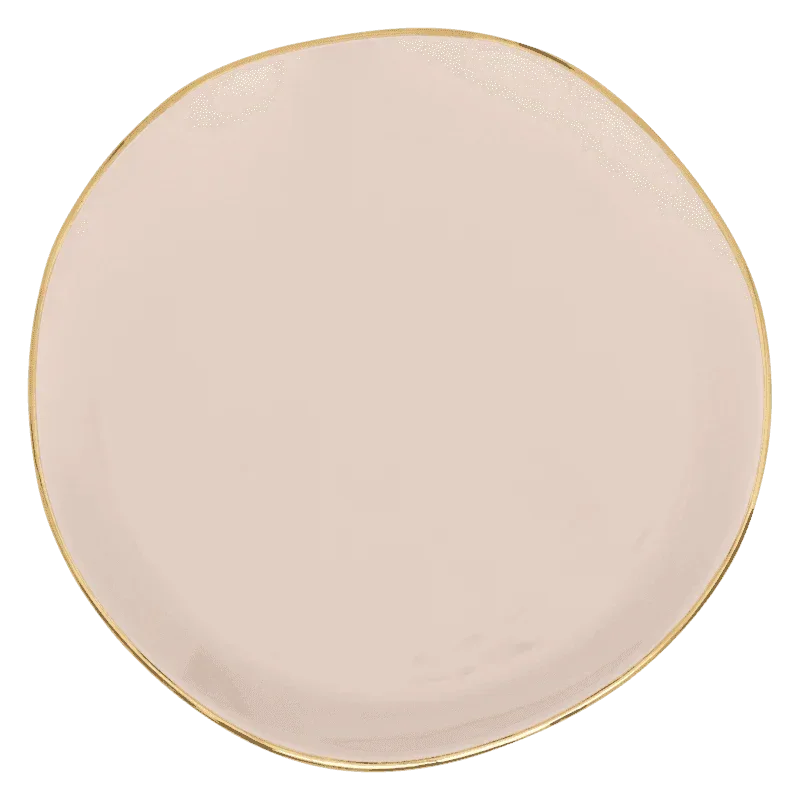UNC | GOOD MORNING ONTBIJTBORD (SET OF 4) | OLD PINK Ø 17 CM