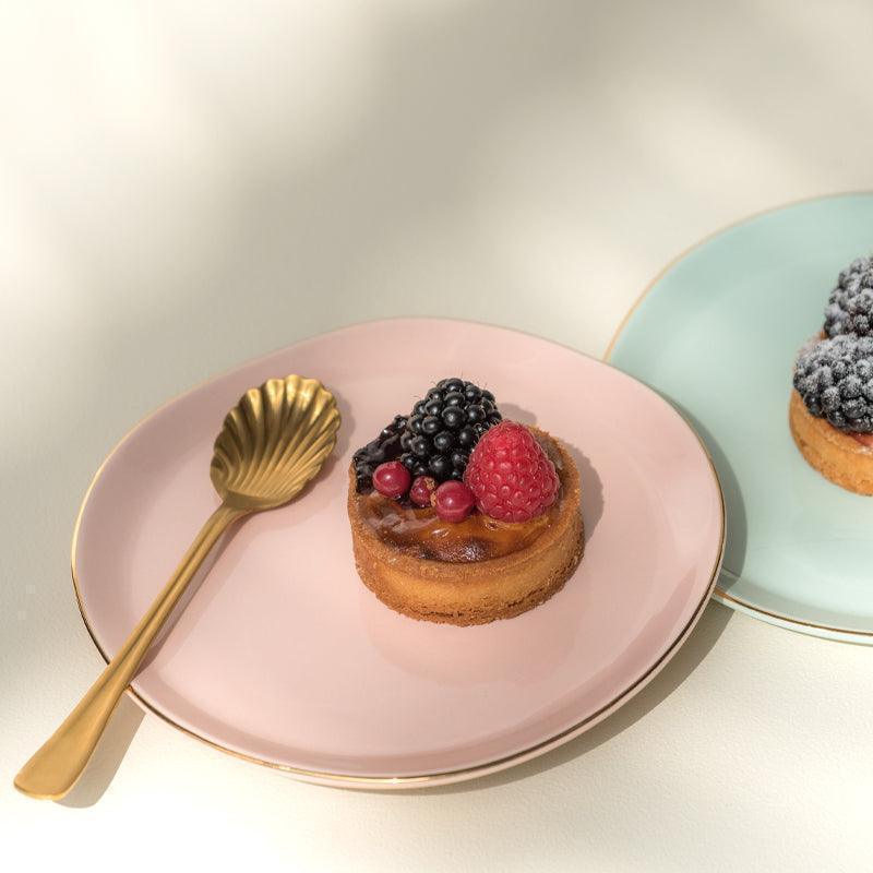 UNC | GOOD MORNING ONTBIJTBORD (SET OF 4) | OLD PINK Ø 17 CM