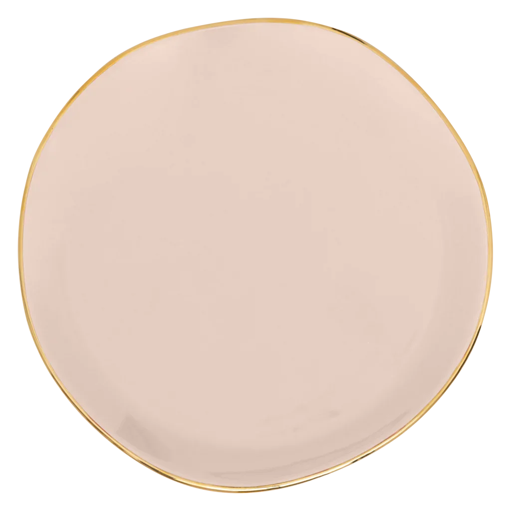 UNC | GOOD MORNING ONTBIJTBORD (SET OF 4) | OLD PINK Ø 17 CM