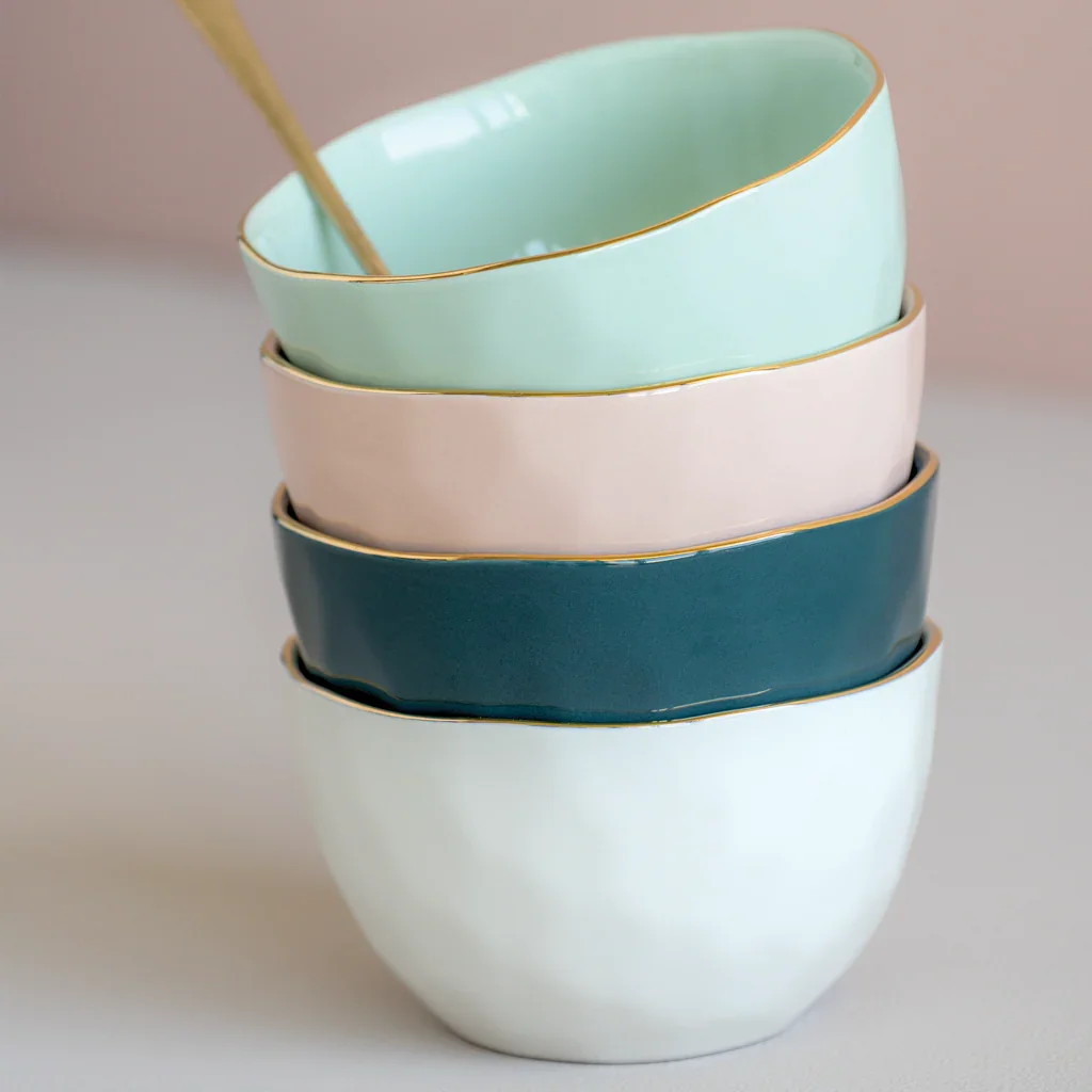URBAN NATURE CULTURE | GOOD MORNING SCHAAL (SET OF 2) | CELADON Ø 14 CM