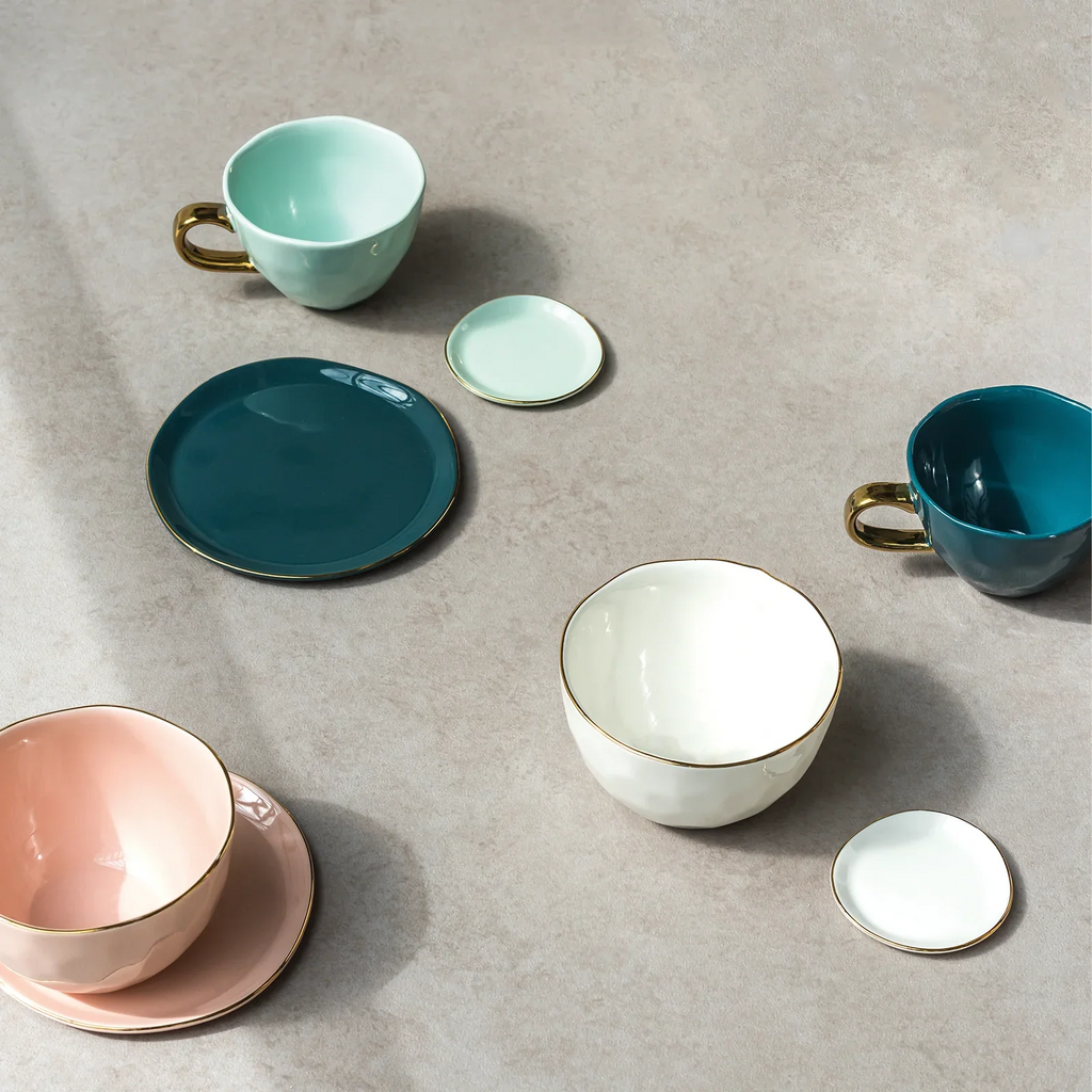 UNC | GOOD MORNING KLEIN BORDJE (SET OF 4) | CELADON Ø 9 CM