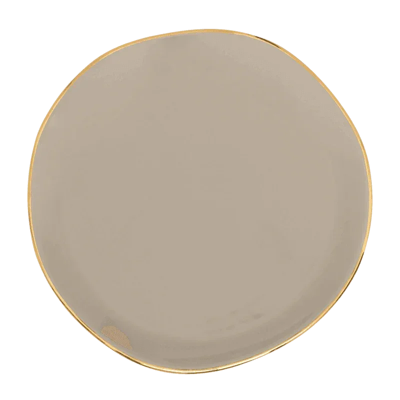 UNC | GOOD MORNING ONTBIJTBORD (SET OF 4) | GRAY MORN Ø 17 CM
