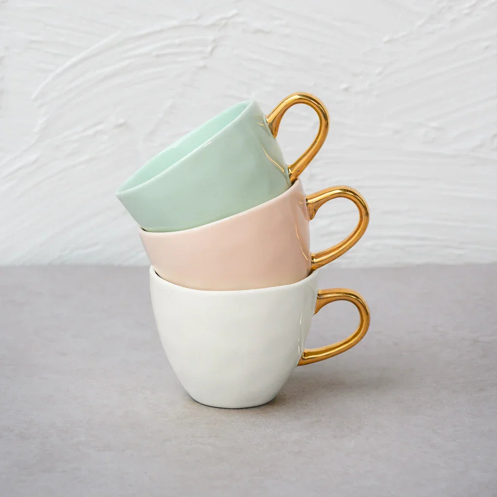 UNC | GOOD MORNING KOFFIEKOP (SET OF 4) | OLD PINK Ø 8 CM
