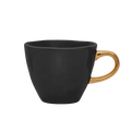 URBAN NATURE CULTURE | GOOD MORNING MOK COFFEE (SET OF 4) | BLACK Ø 8,5 CM