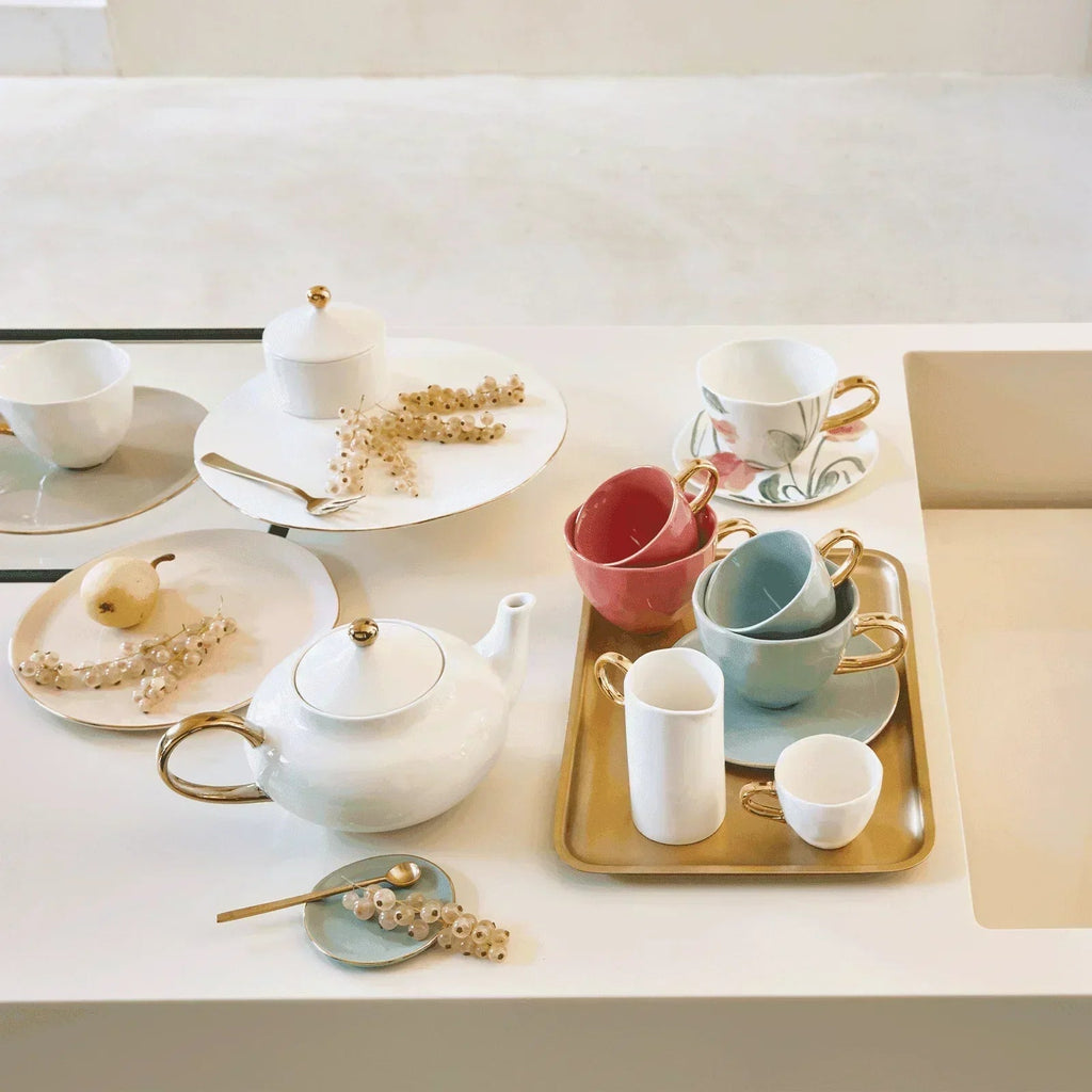 UNC | KOFFIEKOP GOOD MORNING (SET OF 4) | CELADON Ø 8,5 CM