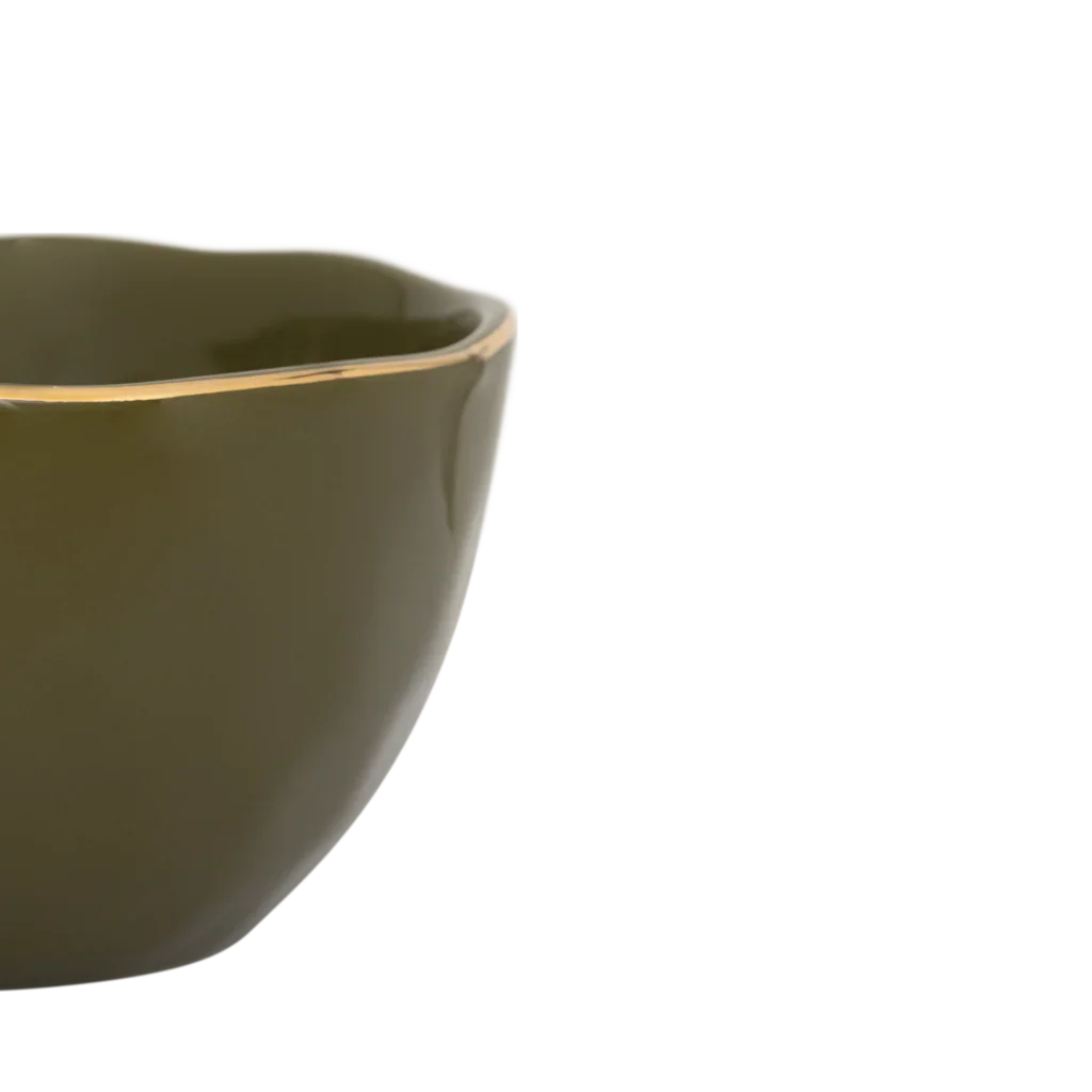 URBAN NATURE CULTURE | GOOD MORNING SCHAAL (SET OF 2) | FIR GREEN Ø 14 CM