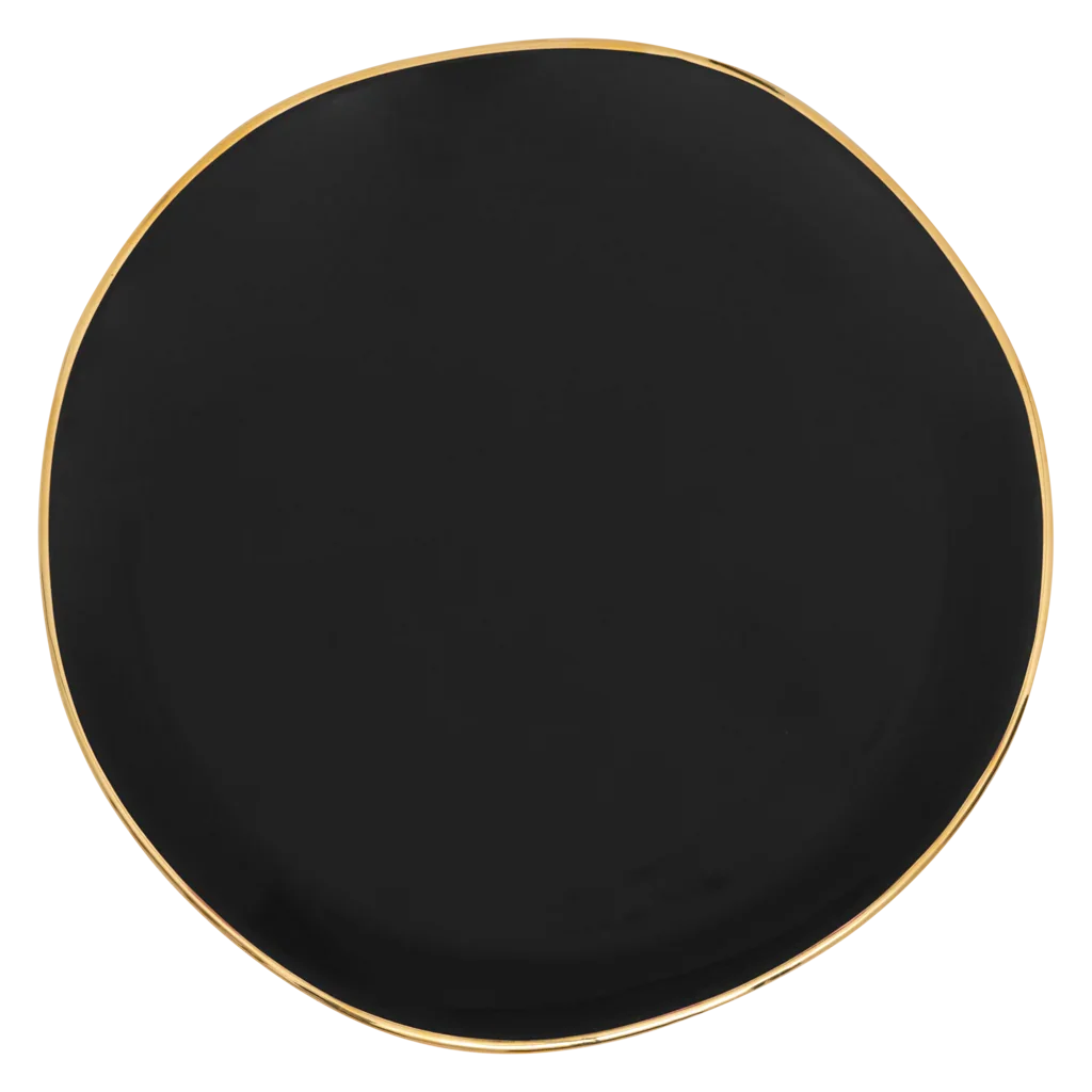 URBAN NATURE CULTURE | GOOD MORNING BORD (SET OF 2) | BLACK Ø 17 CM