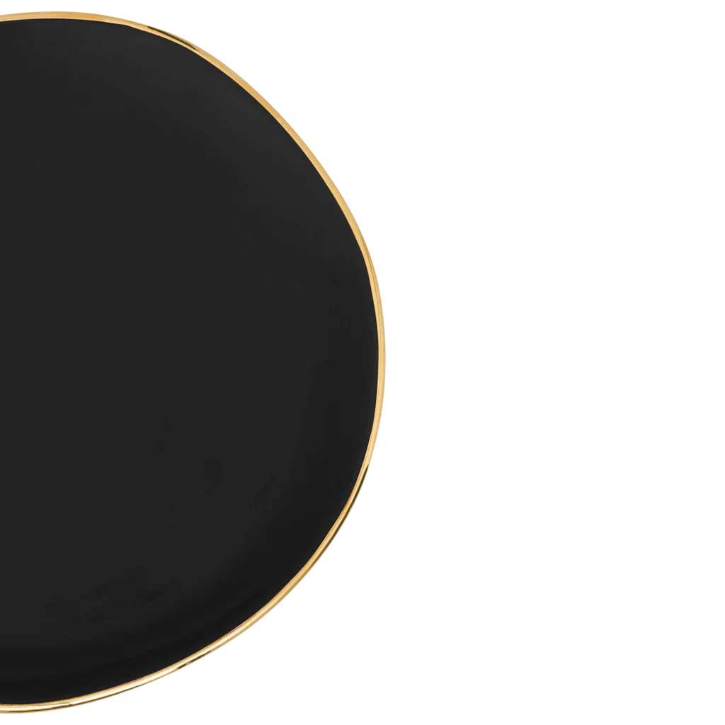 URBAN NATURE CULTURE | GOOD MORNING BORD (SET OF 2) | BLACK Ø 17 CM