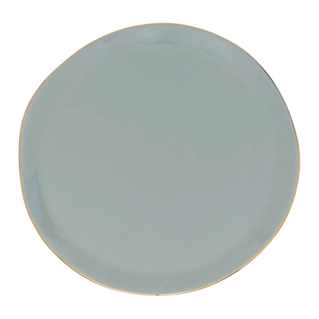 UNC | GOOD MORNING DINERBORD (SET OF 4) | SLATE Ø 22,8 CM