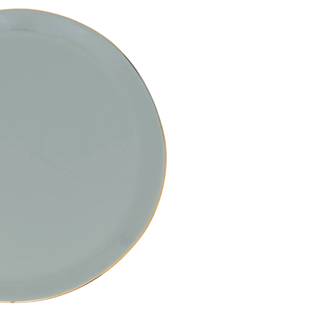 UNC | GOOD MORNING DINERBORD (SET OF 4) | SLATE Ø 22,8 CM