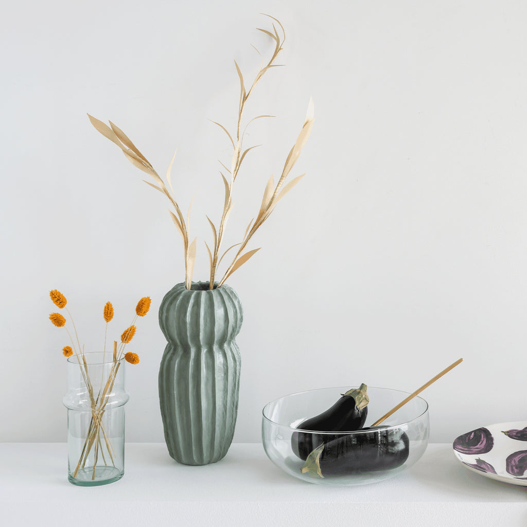 UNC | PLANTA OLIVE, 8 PETALS | NATURAL (SET VAN 6)