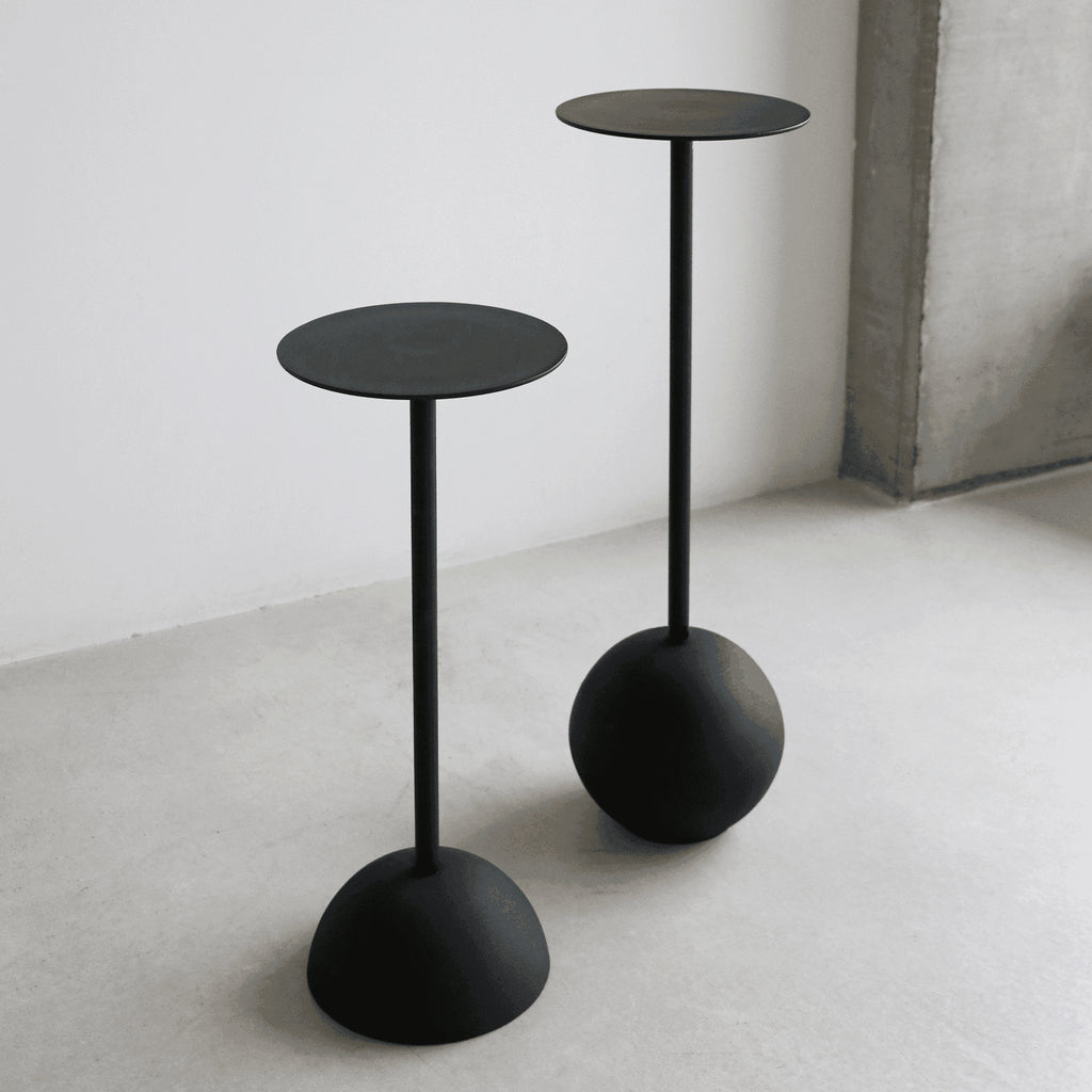UNC | SIDE TABLE S | ZWART Ø 21x54 CM
