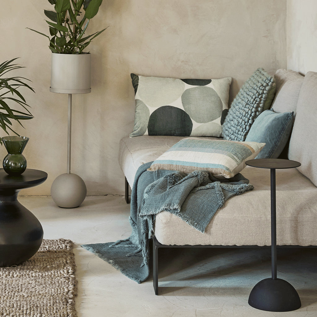 UNC | SIDE TABLE S | ZWART Ø 21x54 CM