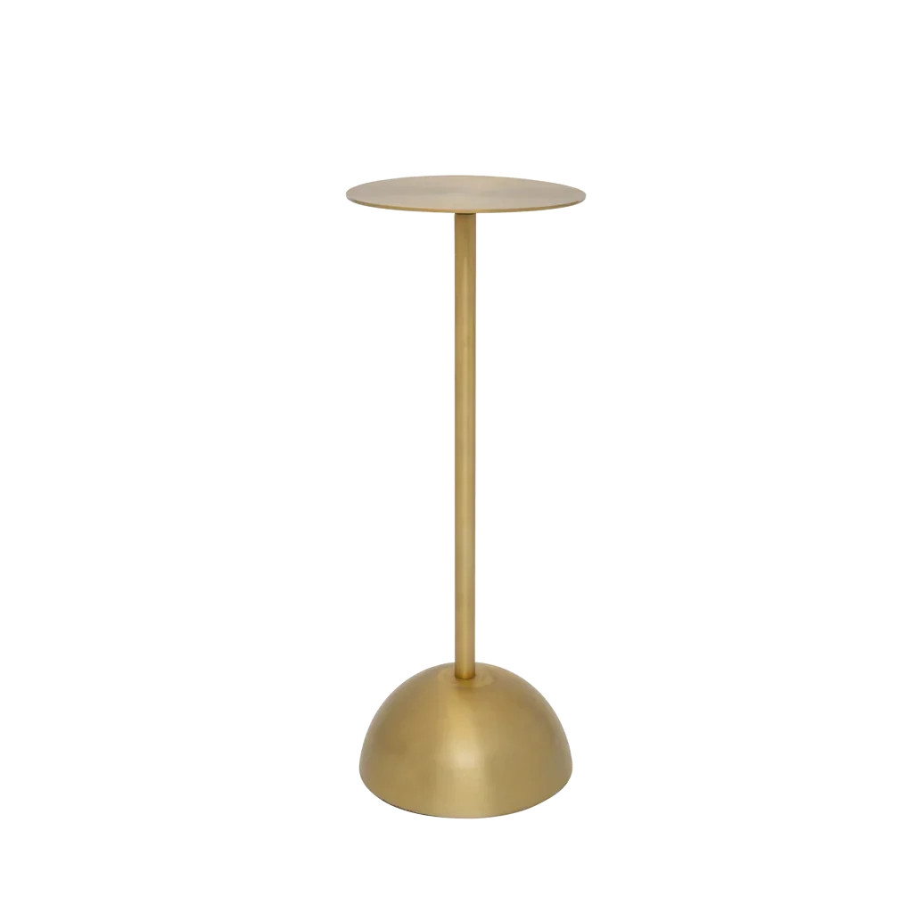 UNC | SIDE TABLE S | ALUMINIUM GOUD Ø 21x54 CM