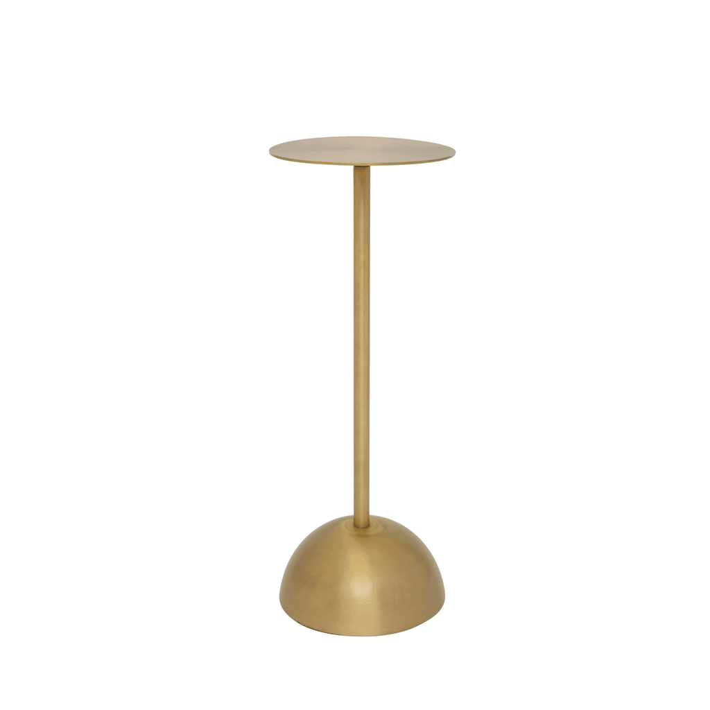 UNC | SIDE TABLE S | ALUMINIUM GOUD Ø 21x54 CM