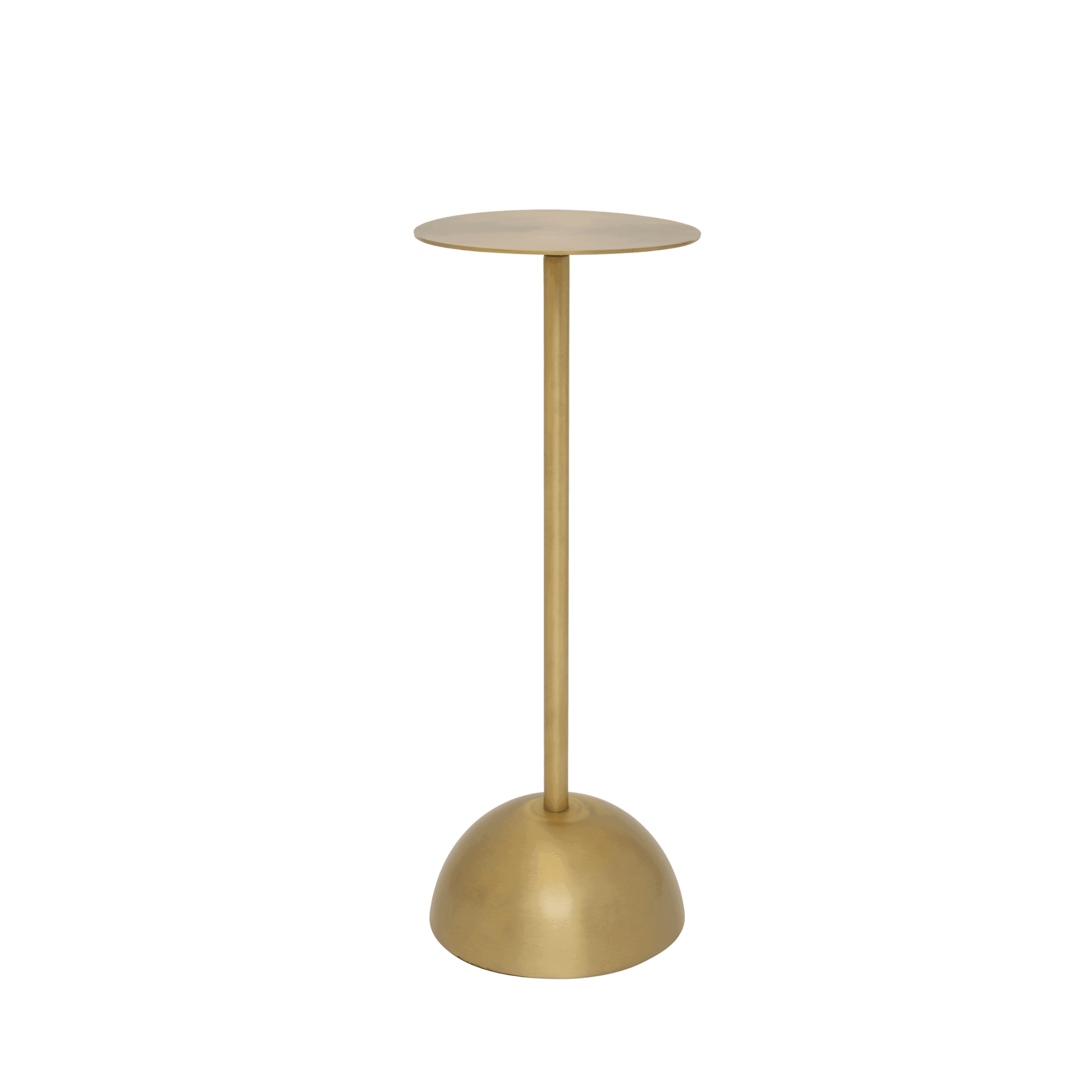 UNC | SIDE TABLE S | ALUMINIUM GOUD Ø 21x54 CM