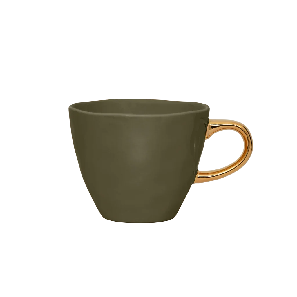 URBAN NATURE CULTURE | GOOD MORNING MOK COFFEE (SET OF 4) | FIR GREEN Ø 8,5 CM