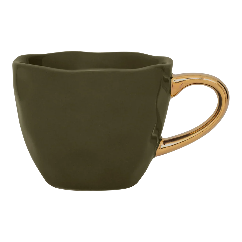 URBAN NATURE CULTURE | GOOD MORNING MOK ESPRESSO (SET OF 4) | FIR GREEN Ø 6 CM