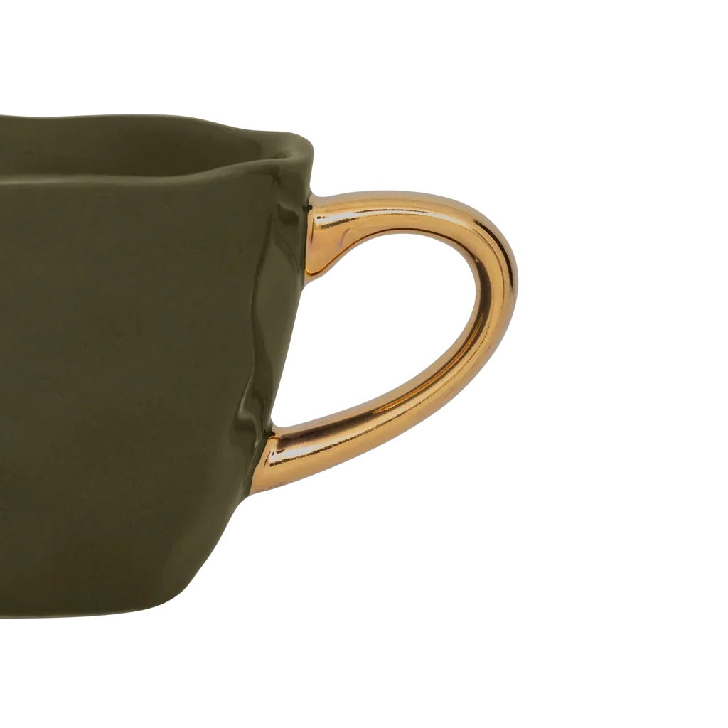 URBAN NATURE CULTURE | GOOD MORNING MOK ESPRESSO (SET OF 4) | FIR GREEN Ø 6 CM