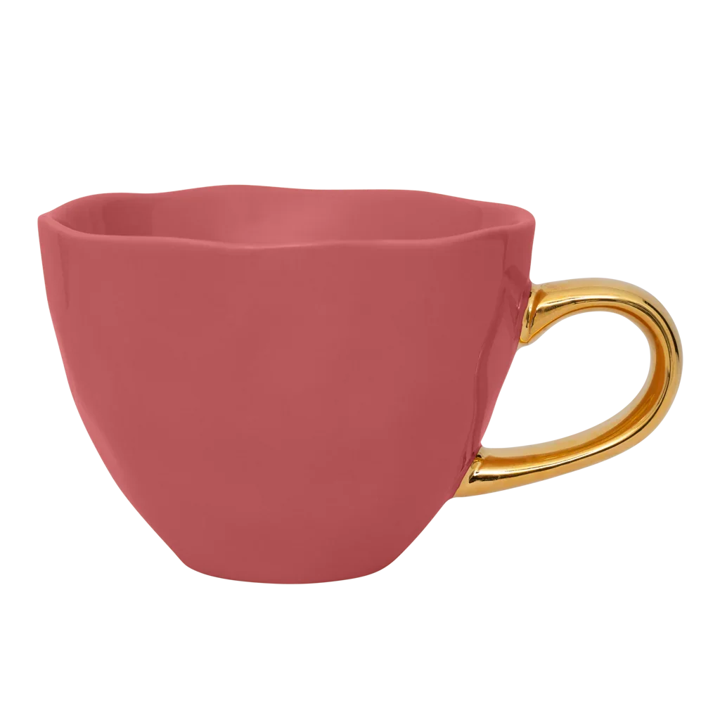 UNC | GOOD MORNING CAPPUCCINO/TEA MOK (SET OF 4) | BRANDIED APRICOT Ø 11 CM