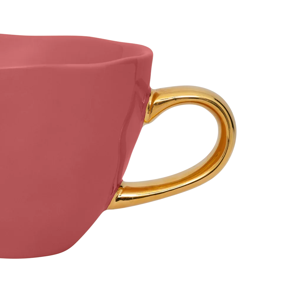 UNC | GOOD MORNING CAPPUCCINO/TEA MOK (SET OF 4) | BRANDIED APRICOT Ø 11 CM