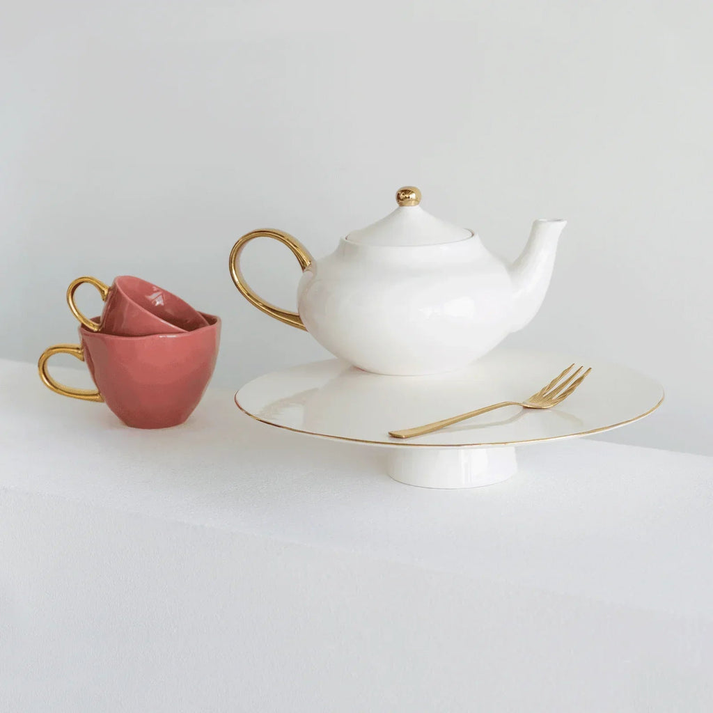 UNC | GOOD MORNING CAPPUCCINO/TEA MOK (SET OF 4) | BRANDIED APRICOT Ø 11 CM