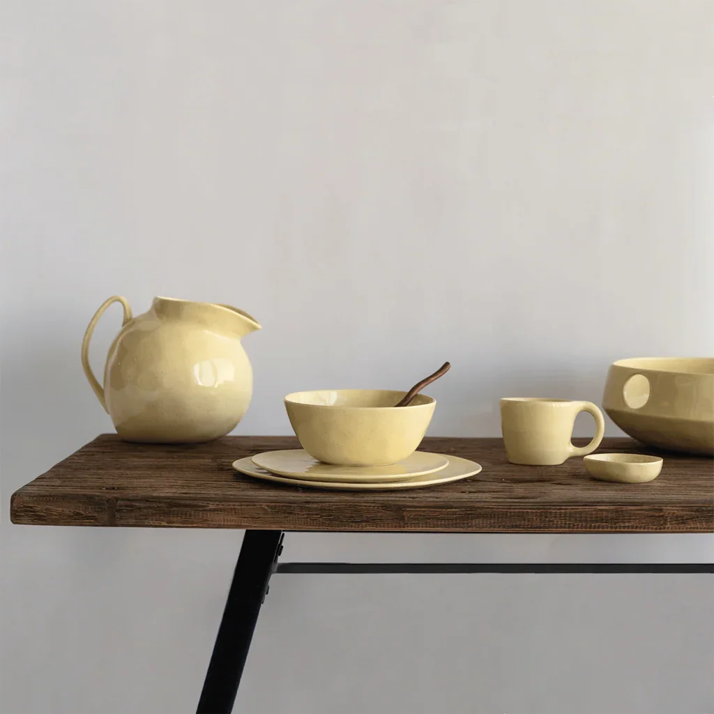 UNC | PLATE GROTTAGLIE (SET OF 4) | SEA MIST Ø 28