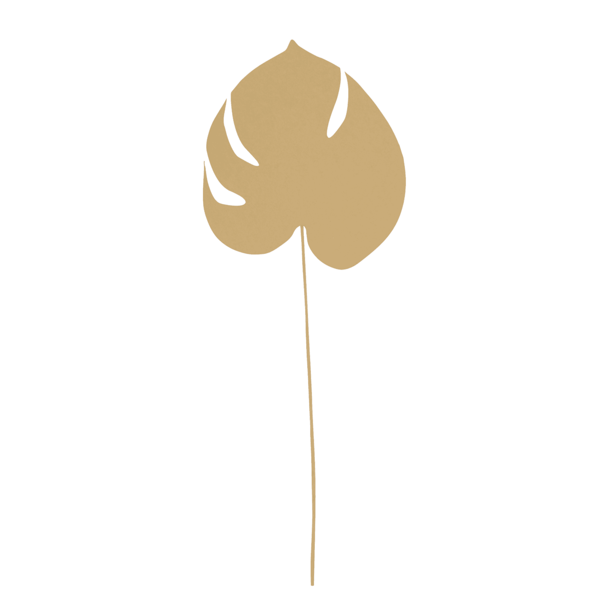 UNC | PLANTA RECYCLED PAPER MONSTERA | ALMOND BUFF (SET VAN 6)