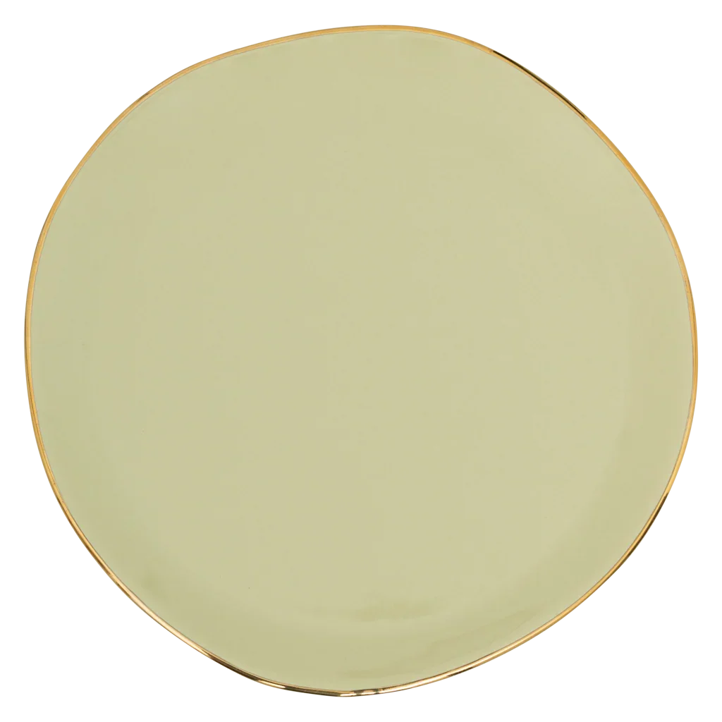 UNC | GOOD MORNING ONTBIJTBORD (SET OF 4) | PALE GREEN Ø 17 CM