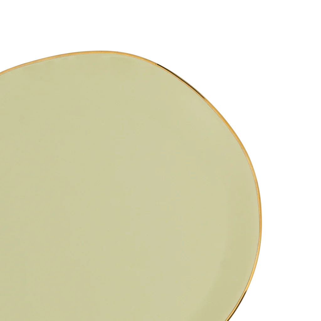 UNC | GOOD MORNING ONTBIJTBORD (SET OF 4) | PALE GREEN Ø 17 CM