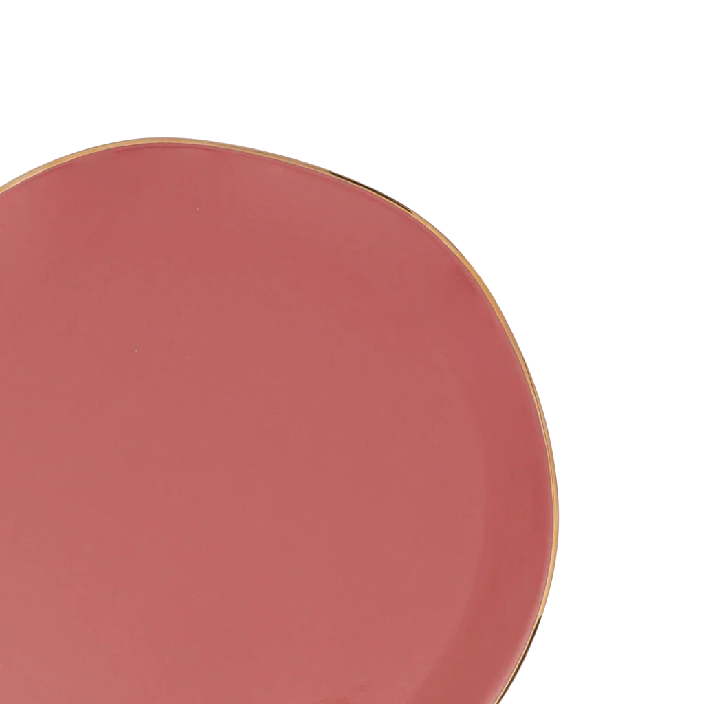 UNC | GOOD MORNING ONTBIJTBORD (SET OF 4) | BRANDIED APRICOT Ø 17 CM