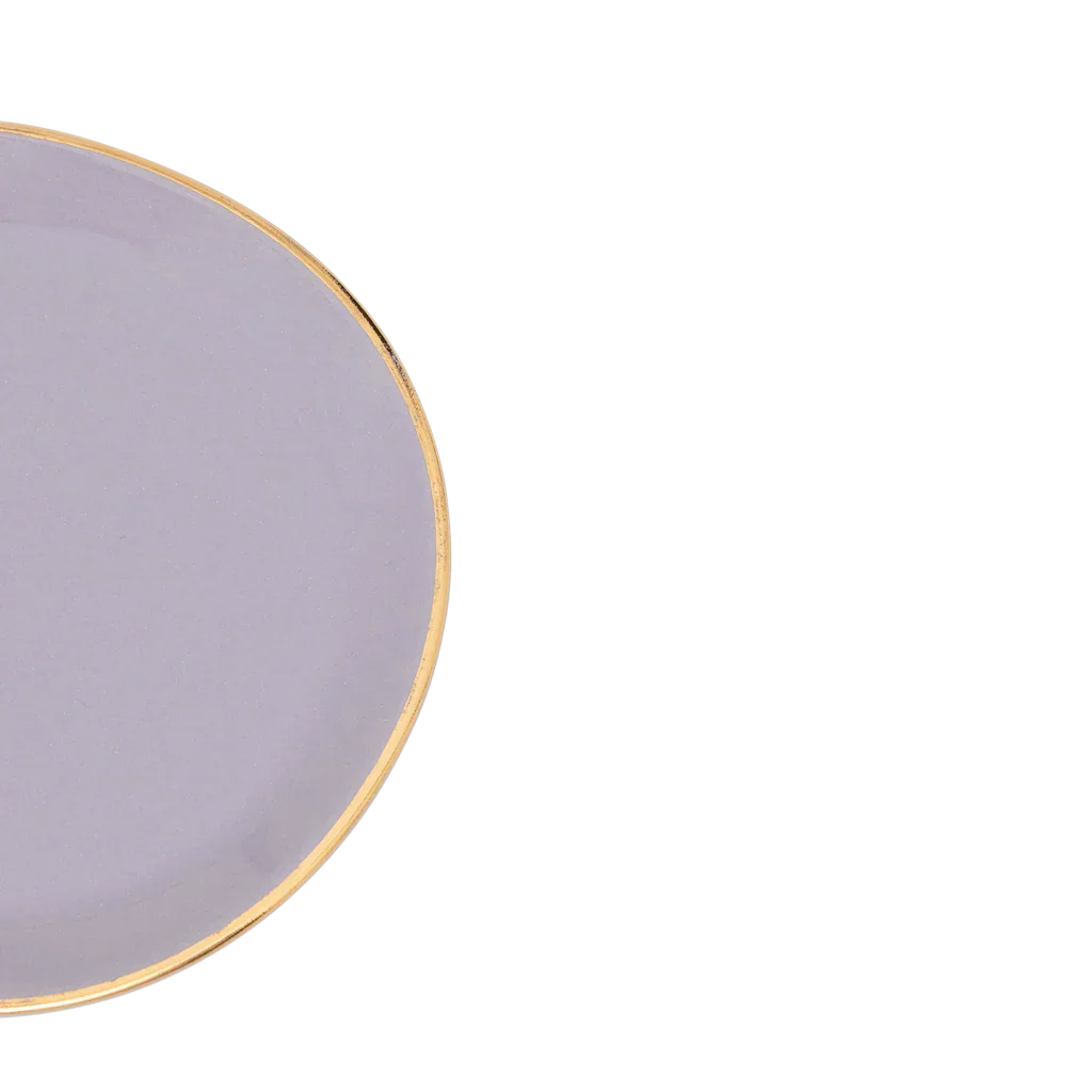 UNC | GOOD MORNING KLEIN BORD (SET OF 4) | LILA Ø 9 CM