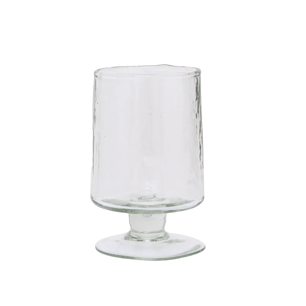 UNC | HAMMERED WIJNGLAZEN (SET OF 4) | TRANSPARANT