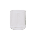 UNC | Glas Tumbler Hammered (set of 4) | Transparent