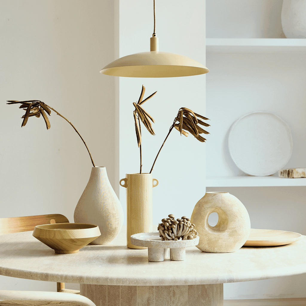 UNC | HANGING LAMP SUNA | SEA MIST Ø 40 x 13 CM