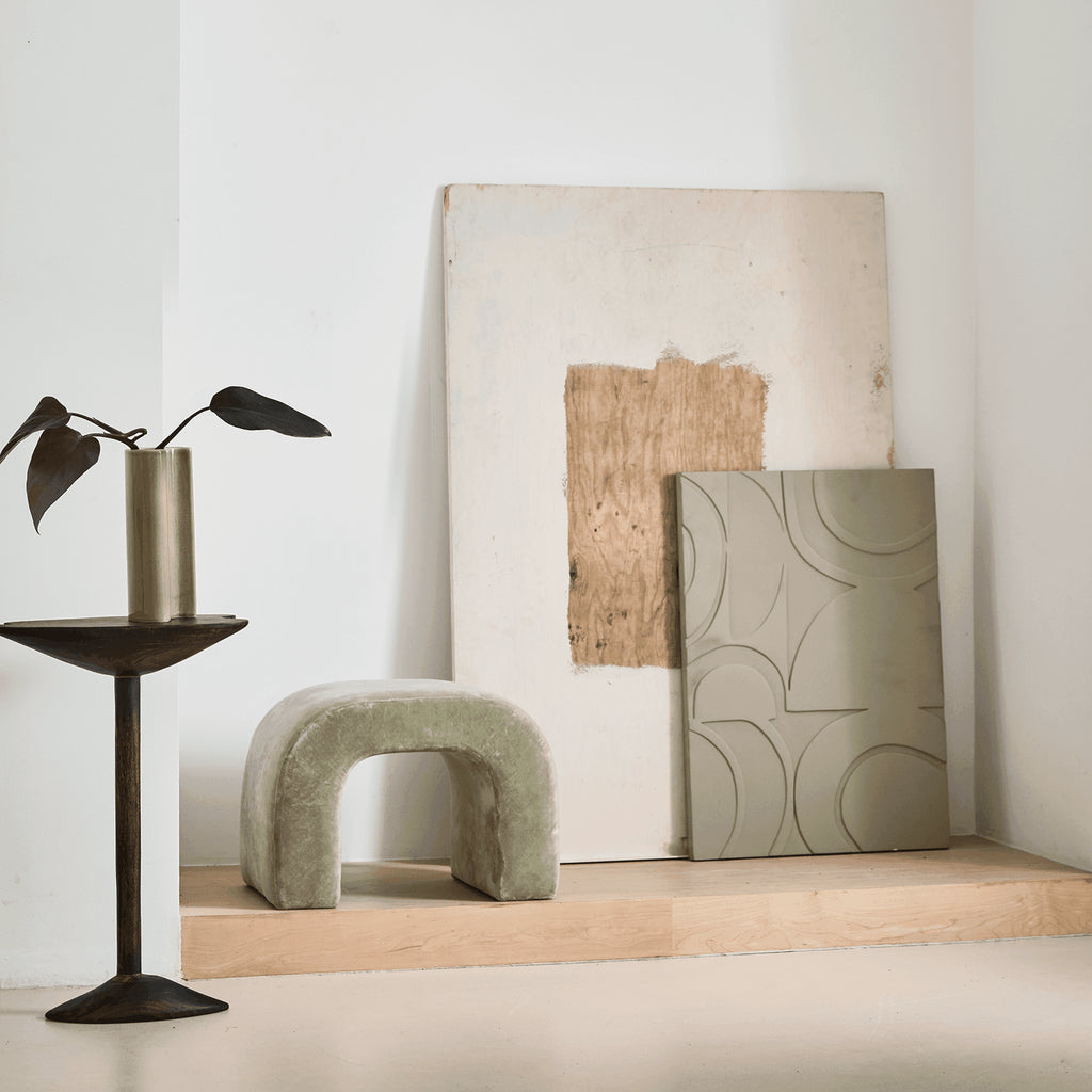 UNC | WANDDECORATIE MARU | SPRAY GREEN 50X3X70 CM
