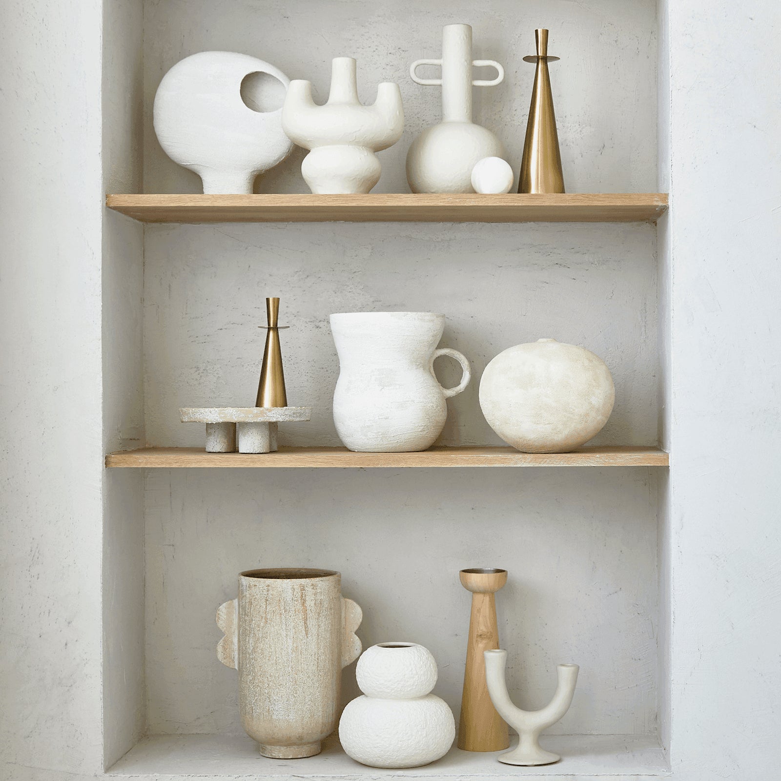 UNC | KANDELAAR CLESSIDRA, L | GOUD