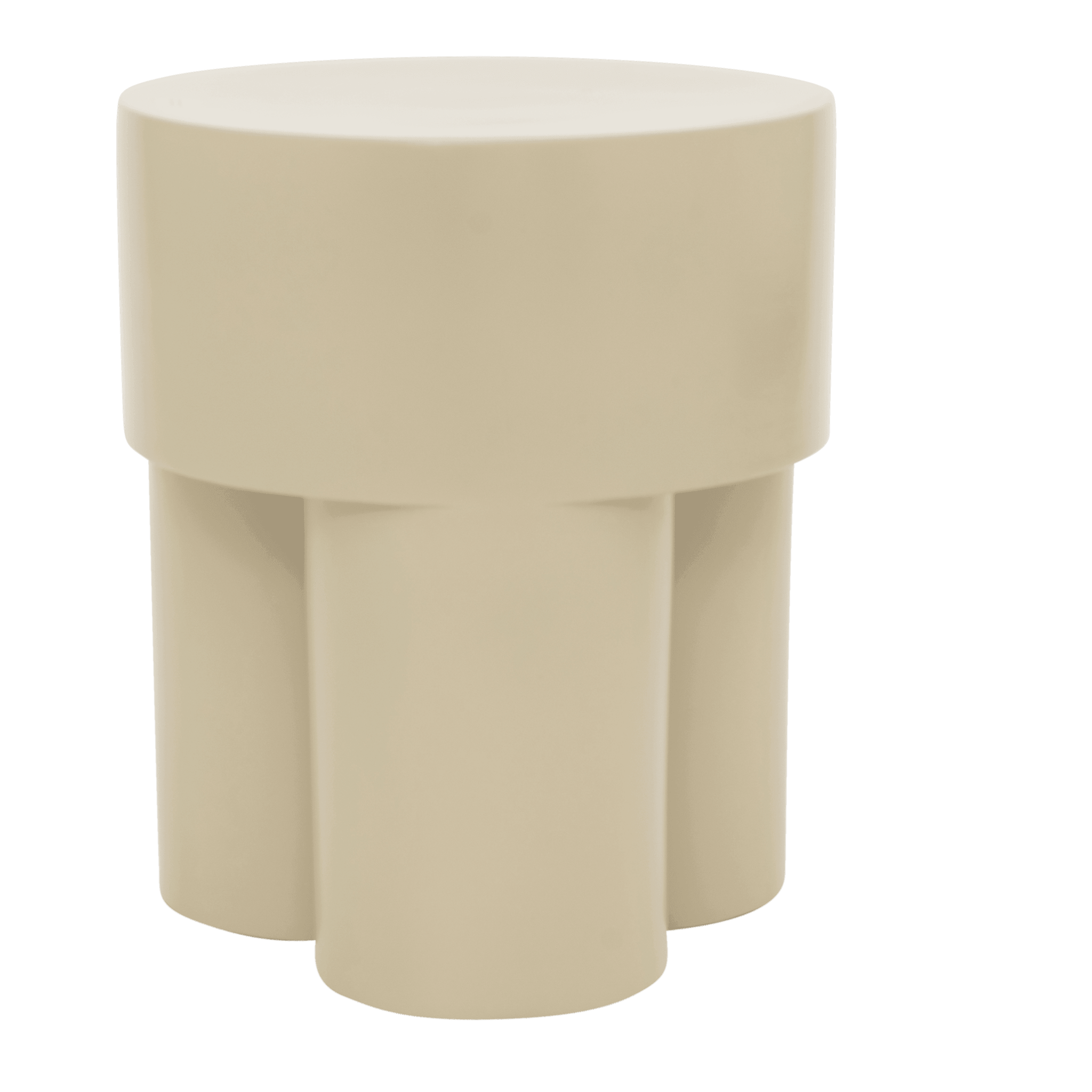 UNC | SIDE TABLE MOROSETA | SPRAY GREEN Ø 35 x 42 CM