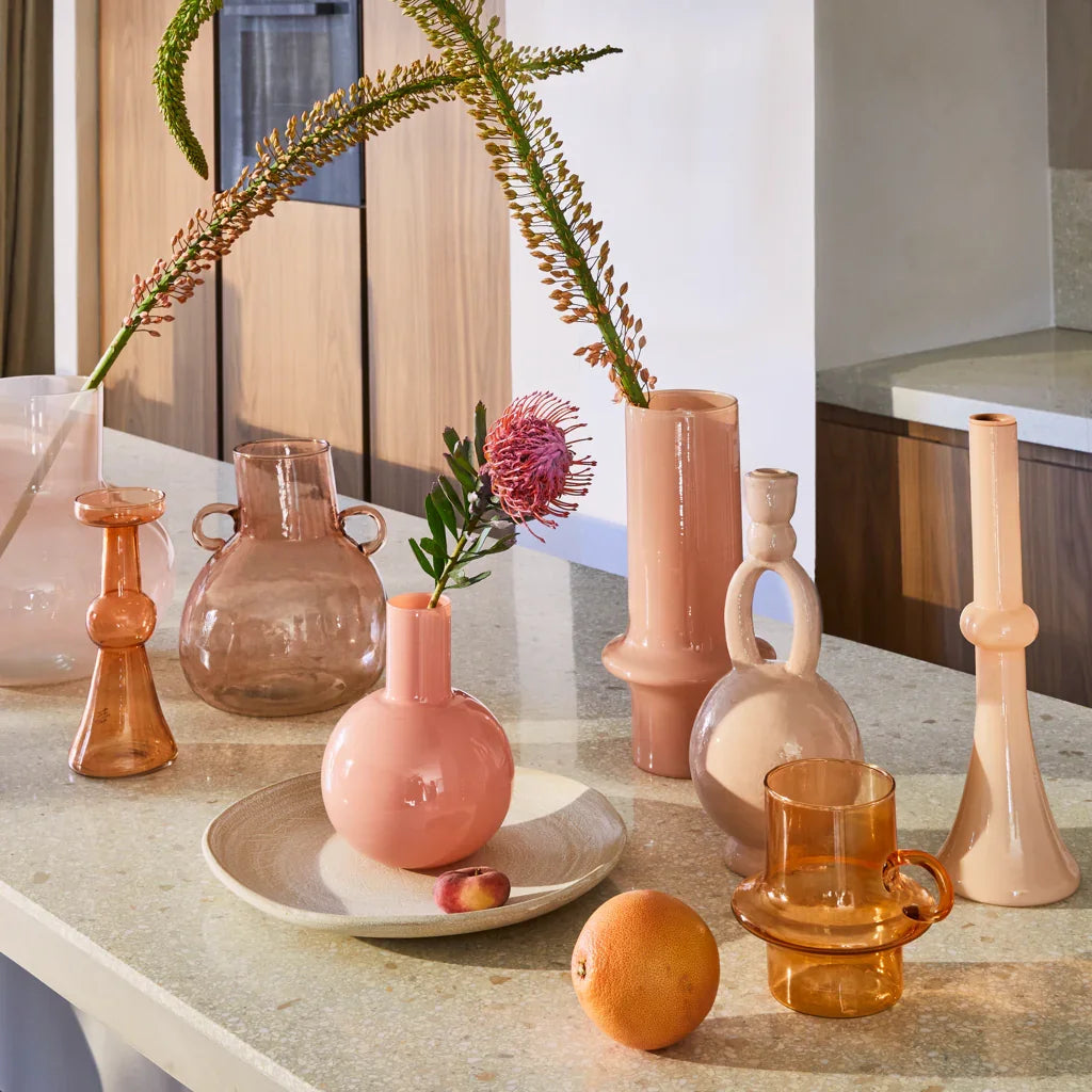 UNC | VASE COLLO M | PEACH WHIP Ø 28